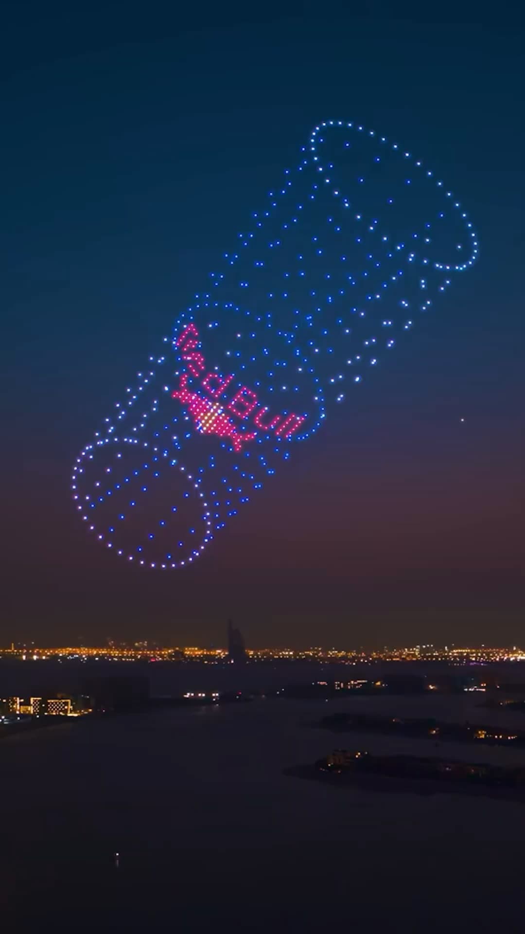 Red Bull drone show
